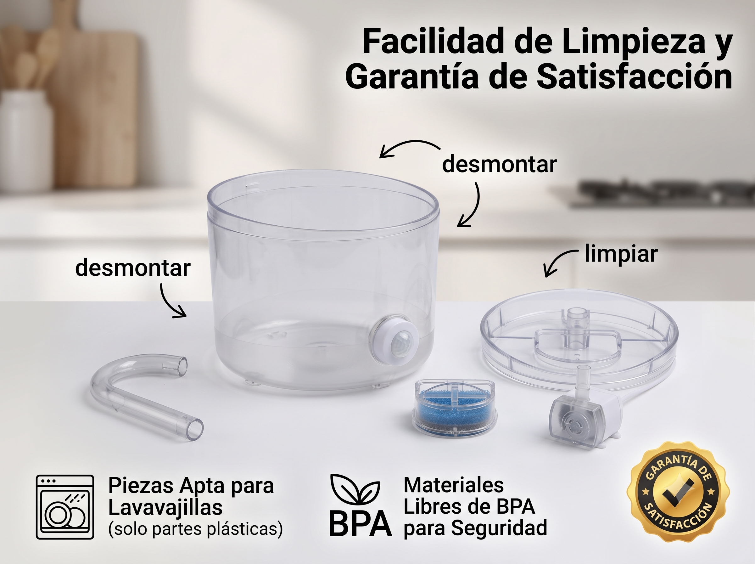 FUENTE BEBEDERO PARA MASCOTAS CON SENSOR DE MOVIMIENTO - Image 5