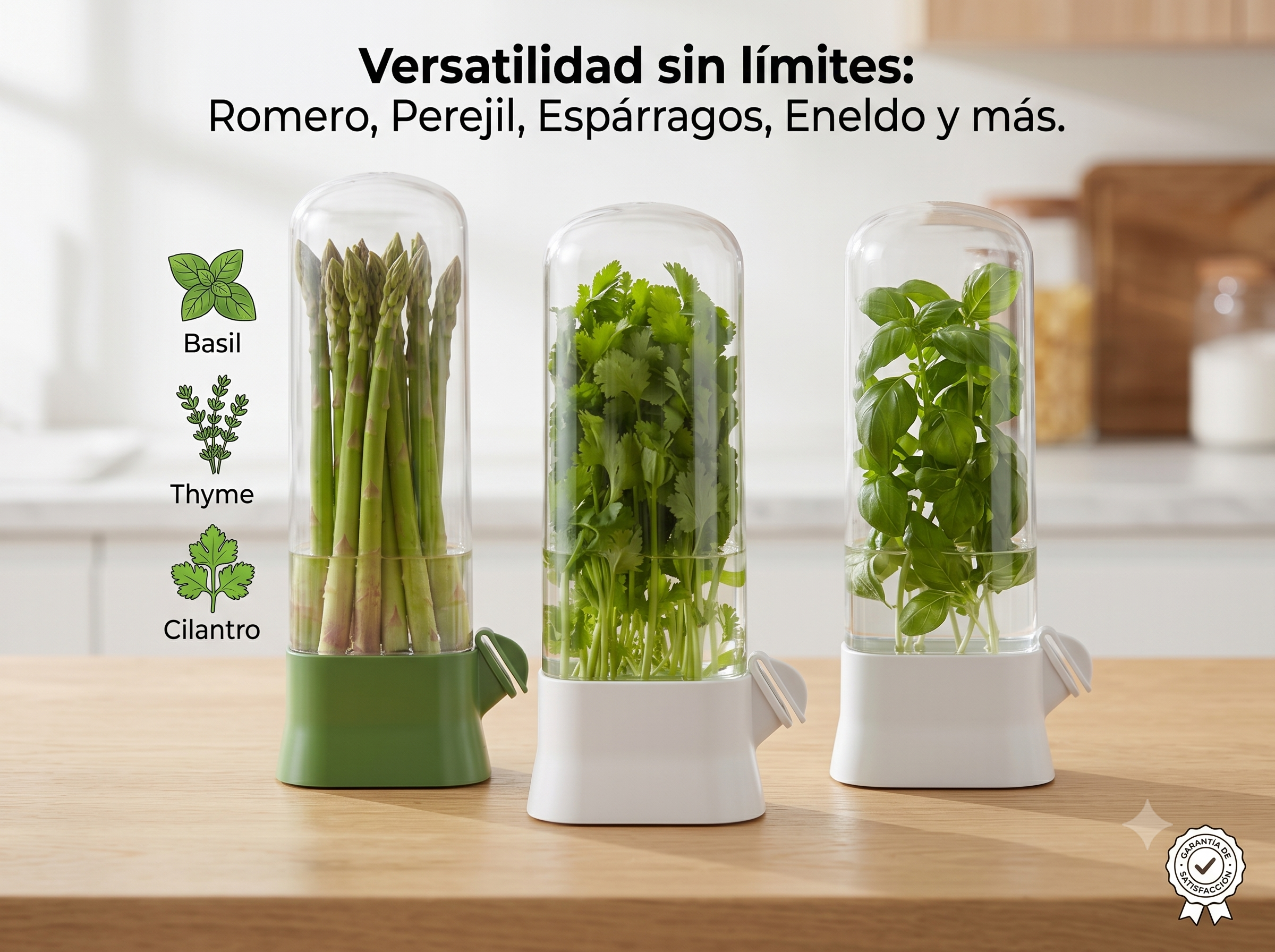 CONSERVADOR DE HIERBAS Y VERDURAS FRESCAS - Image 2